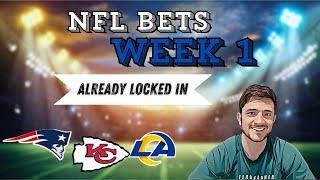 3 Early NFL Bets to Lock in NOW  NFL Week 1 Betting Picks [upl. by Oicram]