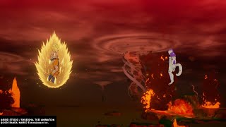 Goku vs Frieza Part 2 Dragon Ball Z Kakarot Frieza Saga Gameplay [upl. by Noda]