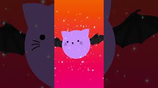 little cute cat bat dancing to doodle 😀 filter cute [upl. by Yenduhc]