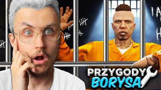 GTA V PRZYGODY BORYSA 4  TRAFIŁEM DO WIĘZIENIA 😬 [upl. by Soutor]