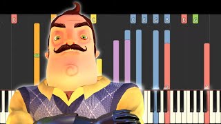 Hello Neighbor  Player Theme  Piano Remix [upl. by Ydarb655]