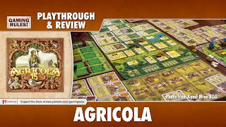 Agricola  Playthrough and Review [upl. by Delanos]