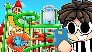 Waterpark Tycoon in Roblox [upl. by Aydne]