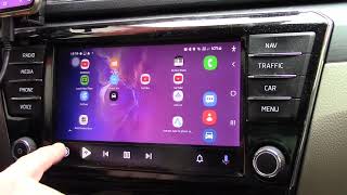 Android Auto 74  Full phone mirroring YouTube NetFlix Fermata Auto S2A KyeBriq and WiFi AA [upl. by Suoivatnom5]