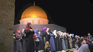 Masjid Al AQSA  31st Oct Live From Courtyard of AQSA Mosque  Fajar Adhan [upl. by Aicilra]