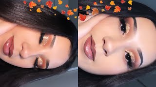 Quick amp Easy Thanksgiving Makeup Look┃James Charles Palette [upl. by Ynohtnaleahcim]