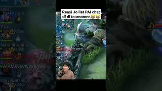 Ada Pai semua jadi seru mpl mobilelegends mlbb shorts [upl. by Kcam]