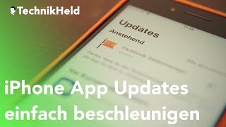 Einzelne Apps schneller aktualisieren  iPhone Tipp [upl. by Milissent]