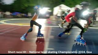 Goa skating festival 2024 Short race [upl. by Berkow]