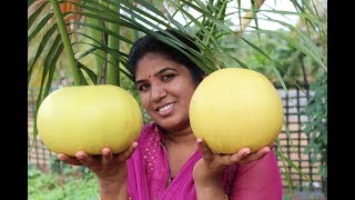 HOW TO CUT AND EAT POMELO FRUIT  HEALTHY VILLAGE FOOD [upl. by Biddle]