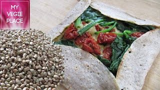 Crepe Salada de Trigo Sarraceno Sin Gluten  Vegano y Sano [upl. by Gilletta220]