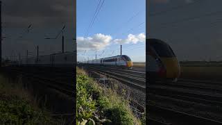 800111 passing Shipton in poppy livery 191024 trainspotting [upl. by Ayr281]