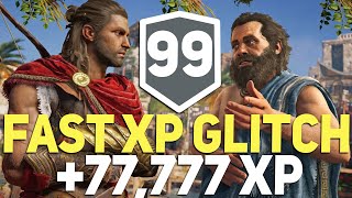 NEW Assassins Creed Odyssey XP Farm Glitch AC Odyssey XP Glitch 2023 How to level up fast lvl exp [upl. by Nnailuj]