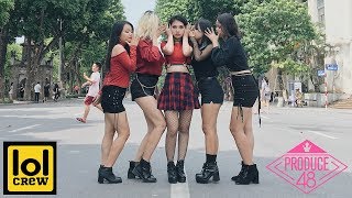 KPOP IN PUBLIC CHALLENGE  PRODUCE 48 프로듀스48  RUMOR 루머 Dance Cover By LOL CREW from Vietnam [upl. by Sirovat]