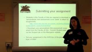 Essay Writing Seminar 2012 Part 3 of 3 [upl. by Wickner]