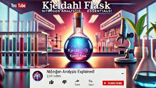 Kjeldahl Flask Explained – Essential Lab Equipment for Nitrogen Analysis pharma nitrogenanalysis [upl. by Yettie735]