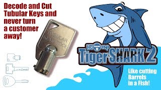 TigerSHARK2 nibbling Tubular Keys [upl. by Ioved]