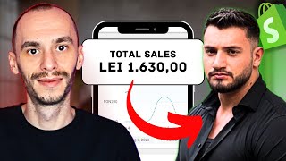 A facut 1600 RON in 7 zile Dropshipping studiu de caz cu Shopify si Tiktok Ads [upl. by Claudine704]