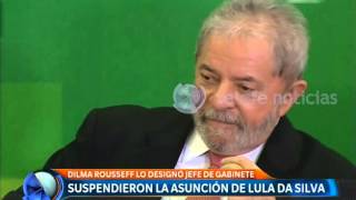 Suspendieron la asunción de Lula Da Silva Telefe Noticias [upl. by Jorgan416]