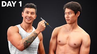 Steroids vs Natural 100 Day Transformation [upl. by Dlaner]