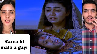 Mahabharat  ep 252 part 1  Karna versus Arjun  Pakistani Reaction [upl. by Eirameinna581]