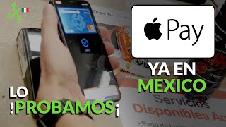 Apple Pay en México COMPRAMOS el desayuno con el nuevo servicio de PAGOS con CELULAR [upl. by Salazar872]