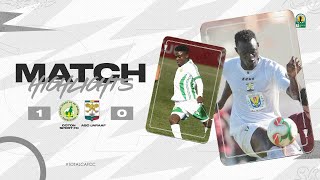 HIGHLIGHTS  Coton Sport FC 1  0 ASC Jaraaf  Quarterfinals 1st leg  TotalCAFCC [upl. by Dailey954]