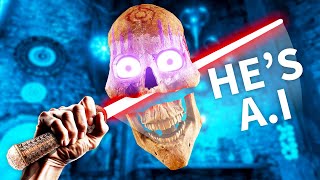 I SLICED AI Skull in HALF Waltz of the WIzard VR [upl. by Columba]