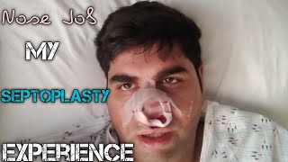 Nose Job  My Septoplasty And Turbinate Reduction Surgery Experience  YousafAliRox [upl. by Juli729]