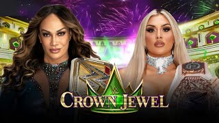 Nia Jax vs Tiffany Stratton Full Match WWE Crown Jewel 2024 Highlights [upl. by Anasor]