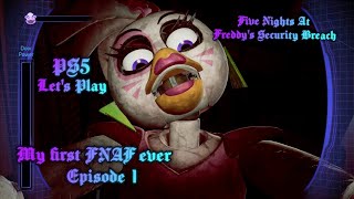 My First FNAF ever  ep 1 Lets Play [upl. by Tebor990]