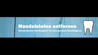 Mandelsteine entfernen  so einfach gehts [upl. by Amsab]