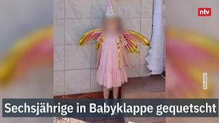 Eltern quetschen sechsjährige Tochter in Babyklappe  ntvReporterin auf Spurensuche  ntv [upl. by Atteuqahs]