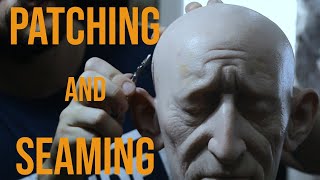 How to patch and seam a silicone sculpture [upl. by Enelaj]