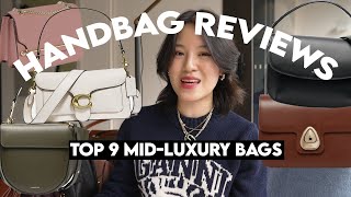 BEST MID RANGE LUXURY HANDBAGS 2023  Top 9 Small Handbags [upl. by Latea]