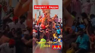 Girgaon chaupati Ganpati visarjan 🙏🙏😱 [upl. by Rollins296]