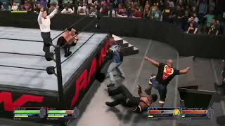 WWE 2K22  Two Man Power Trip is back Tellin stories wwe storytelling gaming wwe2k22 wwe2k [upl. by Sholley151]