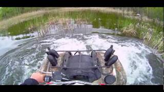 Yamaha Grizzly 700 SnORKEL first dayCHACHYPL 017 [upl. by Lyrpa]