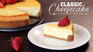 Classic Cheesecake Recipe  How Tasty Channel [upl. by Lundell]