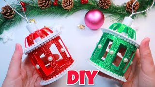 Diy Farol de Navidad de foami o goma eva manualidades fáciles adornos navideños Channelli [upl. by Esilrahc]