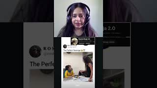 The perfect Revenge 😂❌ rashalahuja reaction reactionvideo react ytviral yt ytshorts [upl. by Harahs]