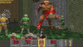 Doom II Coop Nightmare feat The Hellevators  decinos Epic Stress Test 3 100 players [upl. by Hippel]