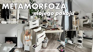 ogarnij ze mna pokoj mini metamorfoza haul ikea sprzatanie amp organizacja kosmetykow [upl. by Baryram920]