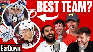 RANKING THE 2024 NHL PLAYOFF TEAMS  BarDown Podcast [upl. by Eelnyl]