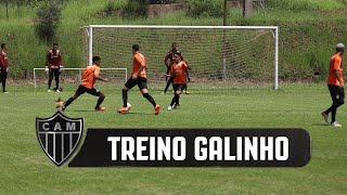 Com atletas reintegrados Galinho encerra preparação para enfrentar o Linense 07012022 [upl. by Nickolaus]