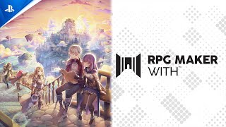 RPG Maker With  Announcement Trailer  PS5 amp PS4 Games [upl. by Tenner]