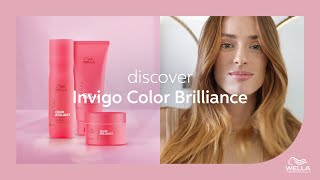 Introducing Invigo ColorBrilliance  Wella Professionals [upl. by Einahpats]