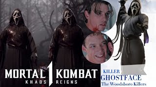 MK1 Khaos Reigns Ghostface Bio Revealed amp Confirms Its The Original Killers amp They Want Johnny Cage [upl. by Salaidh119]