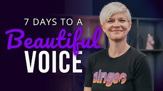 7 Days to a Beautiful Voice Vocal Coaching Lesson [upl. by Anagnos447]