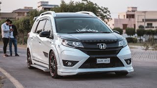 MODIFIED HONDA BRV 2018  Review  Features  ONLY ONE IN PAKISTAN [upl. by Goulden]